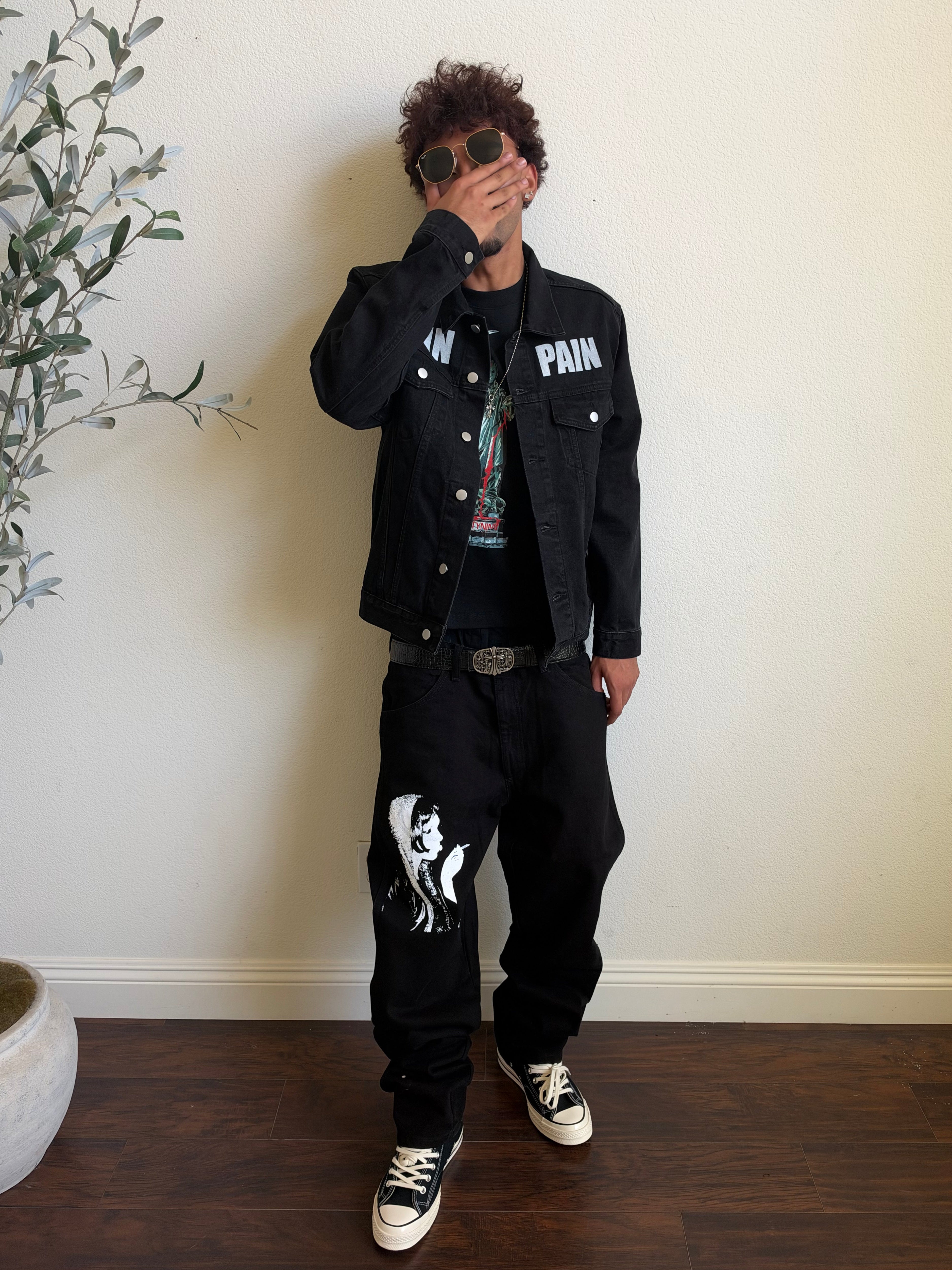 “smoker” Straight Denim