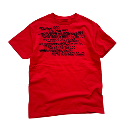 “Meaning” Tee (RED)