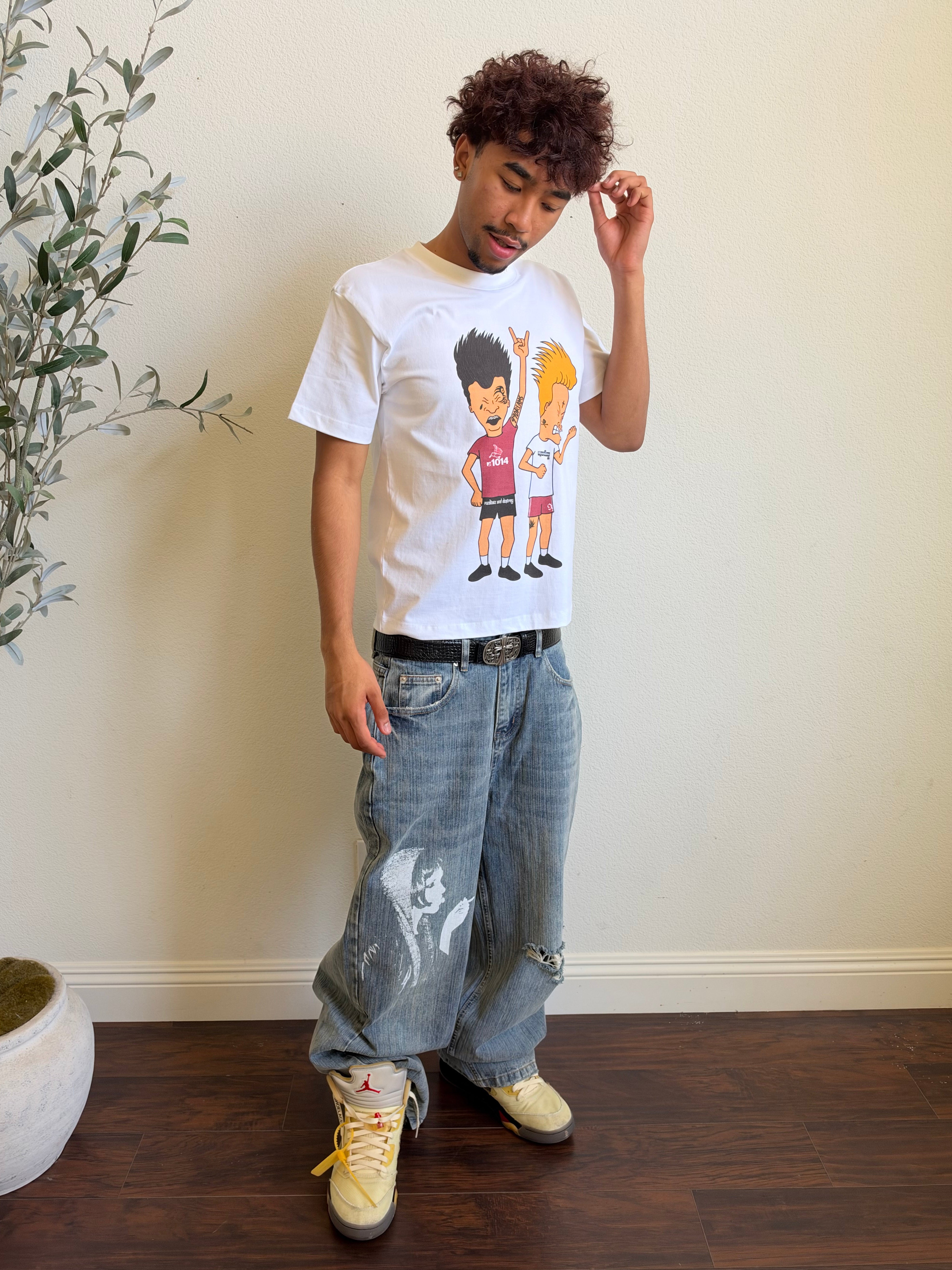 “smoker” Baggy Denim