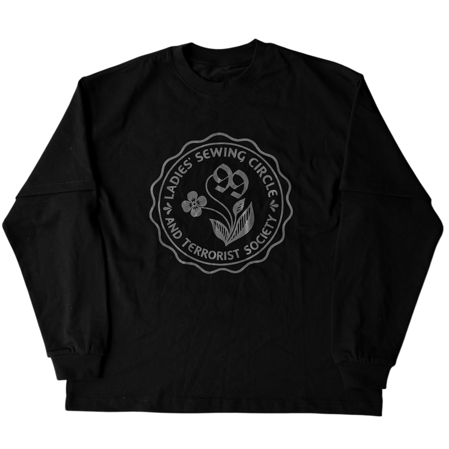 "99SOCIETY" Layered Longsleeve
