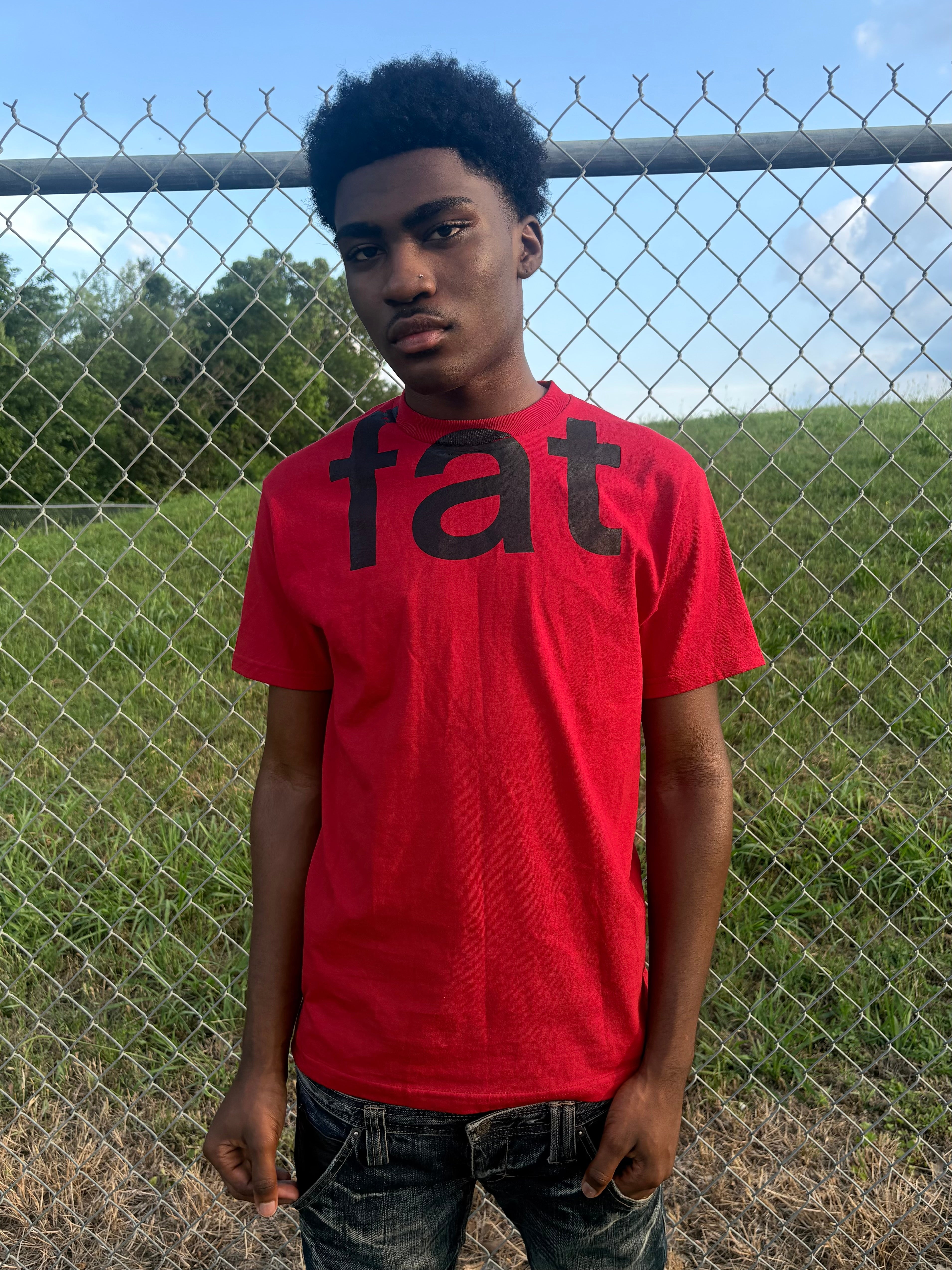 “fat” Tee (RED)