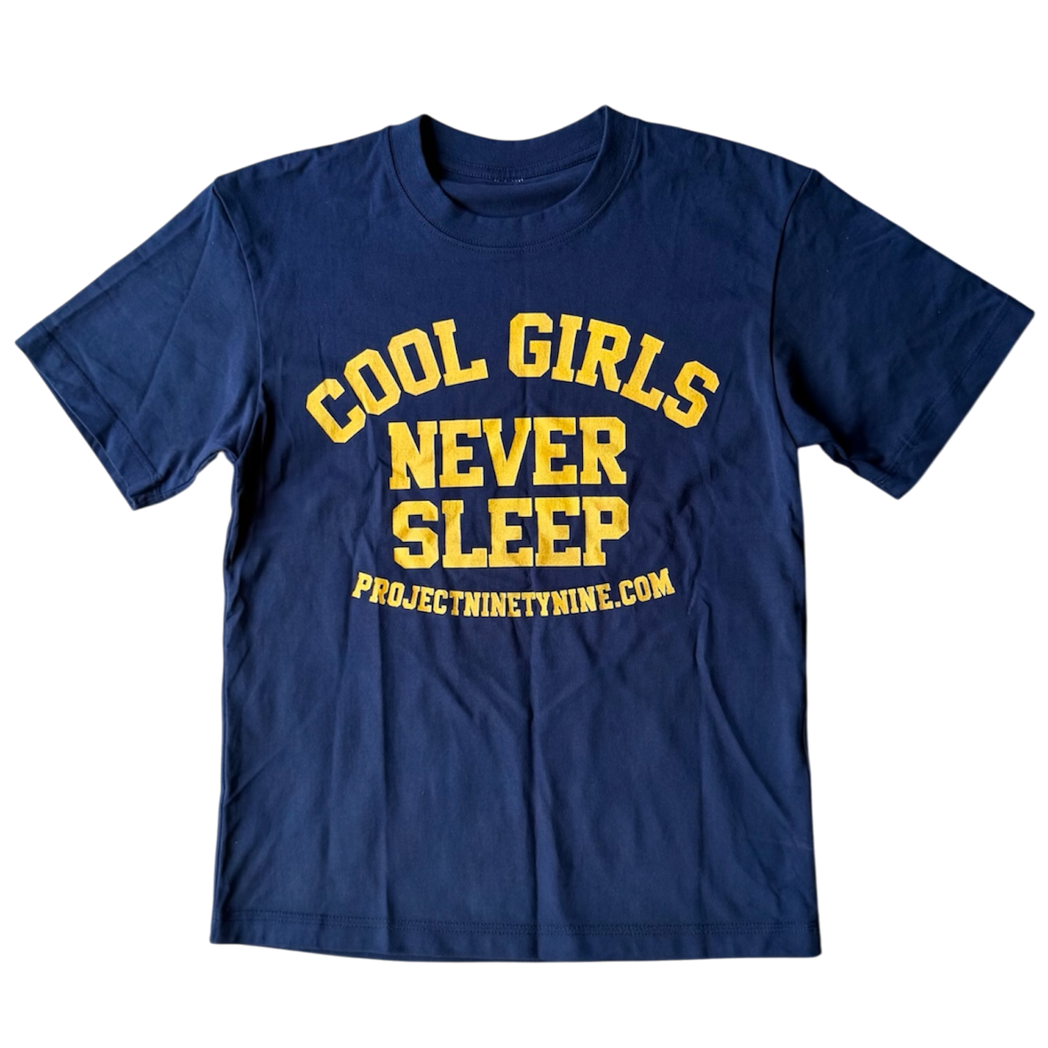 "COOL GIRLS" Tee (B/Y)